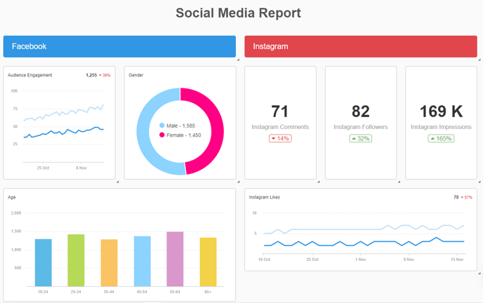 social media report